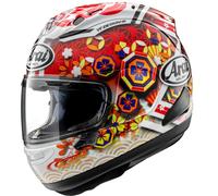 Arai RX-7V Evo Nakagami GP3, casco integral M female Blanco/Rojo/Azul/Naranja