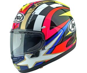 Arai RX-7V Evo Schwantz 30, casco integral S male Negro/Blanco/Rojo/Azul
