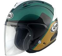 Arai SZ-R Evo Legante, casco abierto XL male Verde Oscuro/Oro/Blanco