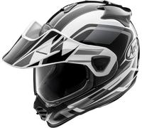 Arai Tour-X5 Discovery, Casco de enduro L male Negro/Blanco/Gris