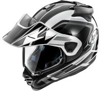 Arai Tour-X5 Discovery Casco de motocross, blanco/gris/negro, Talla XS (53/54)