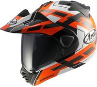 Arai Tour-X5 Match, casco de aventura S female Negro/Blanco/Naranja