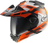 Arai Tour-X5 Match, casco de aventura S female Negro/Blanco/Naranja