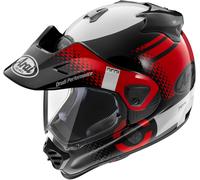 Arai Tour-X5 Print Casco de Enduro, rojo, Talla XS (53/54)