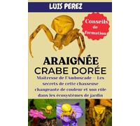 ARAIGNÉE CRABE DORÉE: Maîtresse de l’Ambuscade - Les secrets de cette chasseuse changeante de couleur et son rôle dans les écosystèmes de jardin
