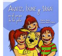 Araitz, Ixone y Unai en el parque los patos