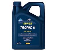 ARAL Aceite de motor 5W-30 SuperTronic aceite ACEA C3 API SN K 4L Compatible con VW Polo V Hatchback 6R1, 6C1 up! Hatchback 121, 122, BL1, BL2, BL3, 123 Golf VII Hatchback 5G1, BQ1, BE1, BE2