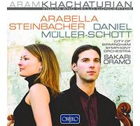 Aram Khachaturian : Concertos pour violoncelle. Steinbacher, Müller-Schott, Oramo.