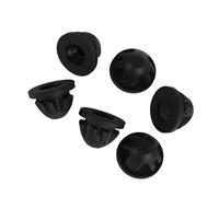 Aramox 03G103184C 6st Rubberen Motorkap Grommet Motorkap Trim, Motorkap Bevestiging Motorkap Bevestiging Socket Motorkap Plug Past Voor PD100 PD140 PD170, Zwart
