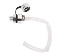 Aramox 1.5 Válvula de Drenaje de Aceite, Válvula de Drenaje de Aceite del Motor de Aleación de Aluminio con Diseño Rápido, Prevención, Tubo de y Arandela, para Cambios de Domésticos en Automóviles