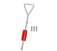 Aramox 1 LB Slide Hammer Sacabollos, Herramienta de Reparación de Carrocería con 3 Puntas de Tornillo, Extracción de Abolladuras de Alta Eficiencia para Superficies de Metal y Plástico. (Rojo)