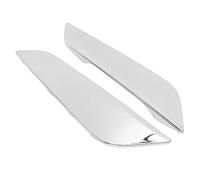 Aramox 1 Par de Tapas de Ventilación Laterales Delanteras, ABS Cubierta de Salida de Aleta Lateral Izquierda Derecha de Reemplazo para Serie 5 G30 y M5 2017-2023 OEM (SILVER)