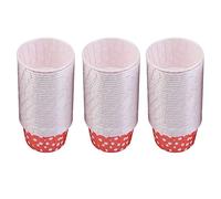 Aramox 100 Piezas Mini Revestimiento de Cupcake Copas para Hornear Casos de Muffin de Muffin Boda de Fiesta en Casa, Fácil Eliminación de Pasteles, Disfruta de Diversión Experiencia de Hornear con