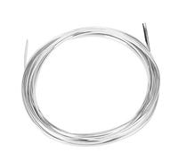 Aramox 10m embellecedor de protección de Borde de Puerta de Coche, moldura de Cromo Tira Decorativa de embellecedor de Puerta de Coche Cubierta Protectora de Borde de Arranque