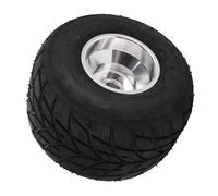 Aramox 11x7.10-5 Neumáticos de Kart con Borde, Rueda de Aleación de Aluminio de 3 Pernos para el Carrito ATV UTV SXS, Diseño bajo para Deslizamiento y Estabilidad Controlados, Se Adapta