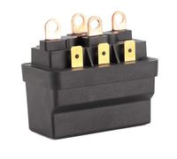 Aramox 12V 120A Acero Universal Cabrestante Relé Contactor Cabrestante Solenoide Contacto Cabrestante Relé Solenoide Para Vehículos ATV UTV 4X4