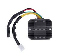 Aramox 12V Motocicleta Regulador de Voltaje Rectificador Aleación de Aluminio Reemplazo para Daelim X-Motion 125 OE: TGB 552803