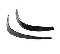 Aramox 2 Piezas de Parachoques Delantero Canard ABS Aleta de Parachoques Delantero Negro Borde Exterior Fácil Instalación Reemplazo Directo para Clase A W177 Hatchback Sedan Line 2018+
