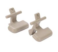 Aramox 2 Piezas Reemplazo de Clips de Pestillo Upper e Inferior del Apoyabrazos de la Consola Central para Sonata 2009-2010 con Transmisión Manual (Beige)