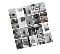 Aramox 20 Hojas de Pegatinas para Manual, Pegatinas Autoadhesivas para Planificador Diario, Decoración de Fotografía Callejera, Papel para álbum de Recortes, Cuaderno, Diario, álbum, Manualidades