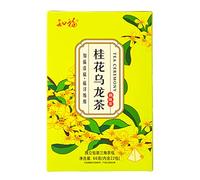 Aramox 22 Count Relaxed Mind Tea Osmanthus Oolong Bolsas de té Té de Hierbas con Sabor Seco Té para Calmar la Sed para Relajarse