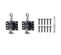 Aramox 2PCS Correas de Amarre Retráctiles con Cierres, Kit Tensor de Carga Automático, para Automóvil Motocicleta Mudanza