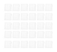 Aramox 30 Tapones de Cebo, Topes de Plástico para Pesca de Carpas, Pellets, Carne, Maíz, Accesorio para Aparejos de Pesca (White)