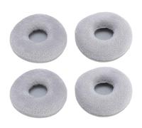 Aramox 4 Almohadillas de Repuesto para Auriculares de Espuma Viscoelástica, Almohadillas de Terciopelo de 70 Mm para ATH ESW9 ES7 ES10 HD25 HD25II PC150 PC151 PC155 Home Office Travel (Grey)