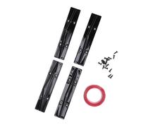 Aramox 4 Piezas Difusor de Labio del Parachoques Trasero, Difusor de Labio Inferior Aerodinámico con Aleta de Alerón, Ajuste Universal para Autos, SUV y Camiones.