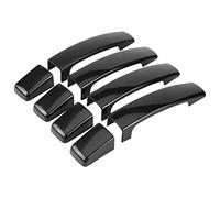 Aramox 4Pcs Car Glossy Black Cubierta de la manija Exterior de la Puerta para Sport 3 2