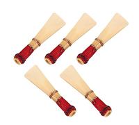 Aramox 5 Cañas de Fagot, Caña Fina Seleccionada Manualmente de Calidad Profesional para un Sonido Rico en Oscuridad, con Fuerza Media, para Accesorios de Instrumentos de Fagot