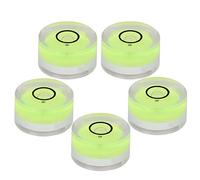 Aramox 5 Unids Mini Cuadrado ABS Nivel de Burbuja 30 ± 6 ° Mm Rango Portátil Herramienta para La Plataforma de La Cámara Escala Electrónica Horizontal de Calibración de Equilibrio