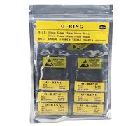 Aramox 500Pcs Anillos de Sellado para Relojes O-Ring de Tapa de Reloj 0.9mm de Grosor Tipo 10 Tamaños Desde 31mm hasta 40mm Anillos de Sellado de Goma