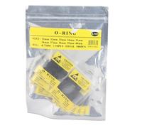 Aramox 500Pcs Juntas de Reloj 31mm a 40mm Anillo O Junta de Sellado para Reloj 0.7mm de Grosor Anillos O de Sellado de Goma