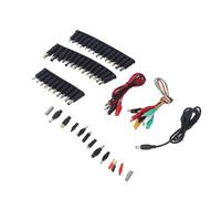 Aramox 58PCS Adaptador de Cargador de Energía para Computadora Portátil Juego de Enchufes de Fuente de Alimentación CC Universal de Plástico de 5,5 X 2,1 Mm con Estuche de Almacenamiento de 12 a 24