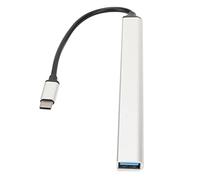Aramox 7 Puertos Hub USB, 1 USB 3.0 6 2.0 Aleación de Aluminio | Expansor multipuerto, velocidad de transferencia de 5 Gbps, Plug and Play, compañero de viaje compacto, periférico de