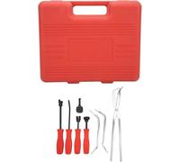 Aramox 8PCS Juego de Herramientas Extractoras de Freno de Tambor Herramienta de Pinza de Freno Herramienta de Ajuste de Freno Universal 45 Recubrimiento de Cromato de Oxidación de Acero con Caja de Al