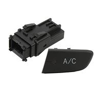 Aramox A/C Interruptores de Botón Pulsador, Interruptor de Aire Acondicionado AC Botón Pulsador con Tapa 6554KX Reemplazo para C1 2005-2014