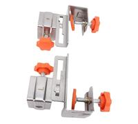 Aramox Abrazadera de Fijación de Cajón Ajustable, Herramienta para Gabinete de Acero Inoxidable con Almohadillas Engrosadas, Fuerte Fuerza de Sujeción para Cajones con Marco Frontal, Espesor de