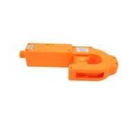 Aramox Abrazadera Transformador de Corriente ABS Permalloy Abrazadera Sensor de Corriente de Fuga 0 A 800 A 40 Mm Mandíbula Doble Blindaje para Electricistas Líneas Eléctricas Meteorología