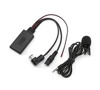 Aramox - Adaptador AUX Bluetooth para Micrófono Estéreo de Coche ABS, Dispositivo de Audio con Cable de Audio AUX Reemplazo de Bluetooth 5.0, Apto para Pioneer Radio IP - BUS