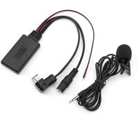 Aramox - Adaptador AUX Bluetooth para Micrófono Estéreo de Coche ABS, Dispositivo de Audio con Cable de Audio AUX Reemplazo de Bluetooth 5.0, Apto para Pioneer Radio IP - BUS
