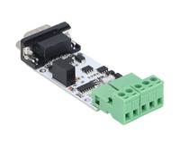 Aramox Adaptador Convertidor RS232 a RS485, Módulo Convertidor Serie Aislado PCB con Terminal DB9 y 5,08 Mm, Conversión Bidireccional de 2 Mbps para Automatización Industrial