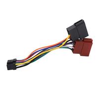 Aramox Adaptador de Arnés de Cableado ISO, Conector Estéreo de Coche de 16 Pines, Telar de Radio para Reemplazo