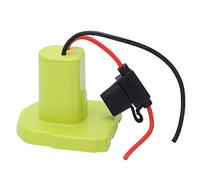 Aramox Adaptador de Batería de Instalación Simple para 18 -V con 2 PCS 14AWG Cable Convertor de Alimentación de Cable para Juguetes de Robot