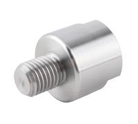 Aramox Adaptador de Husillo de Cabezal de Torno, Convertidor de Rosca de Acero de Aleación, 1x8 TPI a 30x3,5 Mm para Accesorios de Torno de Carpintería