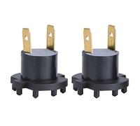 Aramox Adaptador Hembra de Faro, 2PCS Enchufe de Faro Antiniebla Enchufe de Conector de Portalámparas para 3 5 B28V510A3