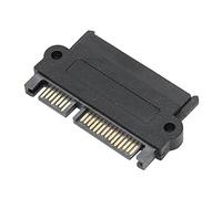 Aramox Adaptador SAS a, Diseño de Plástico Negro, Conexión Confiable, Fácil Plug and Play para Discos Duros y Placas Base (Directo (10310))