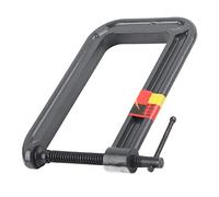Aramox AL CLAMP CECER C, Metal de Servicio Pesado G Genada con Varilla Espiral Espiral Especial, para Carpintería y Carpintería, Espesor de Sujeción de 100 Mm, Profundidad de 185 Mm (Espesor de