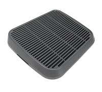 Aramox Alfombrilla para para Gatos, Caja de de Plástico, Paso de 13,78x11,81 Pulgadas con Protector, Trampas para Recoger, Dispersión para Gatos, Fácil Limpieza (Gray)